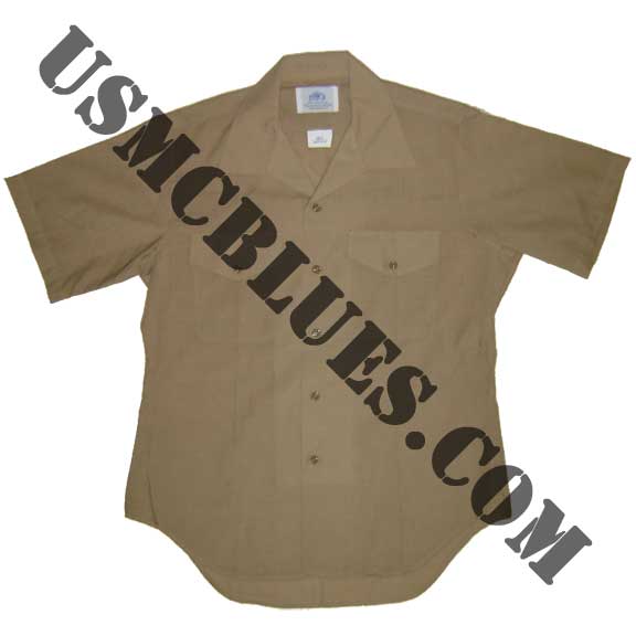 USMCBLUES.COM Short Sleeve Khaki Shirts, charlies for Sale